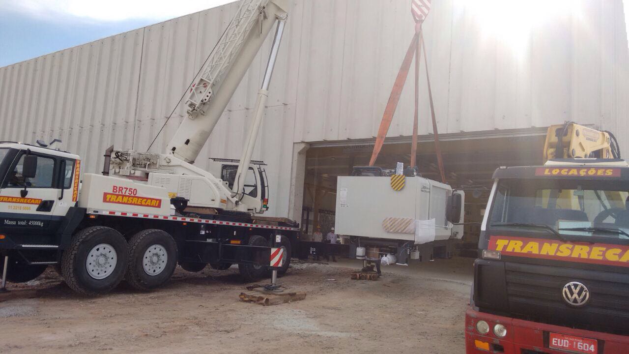 Içamento de equipamentos