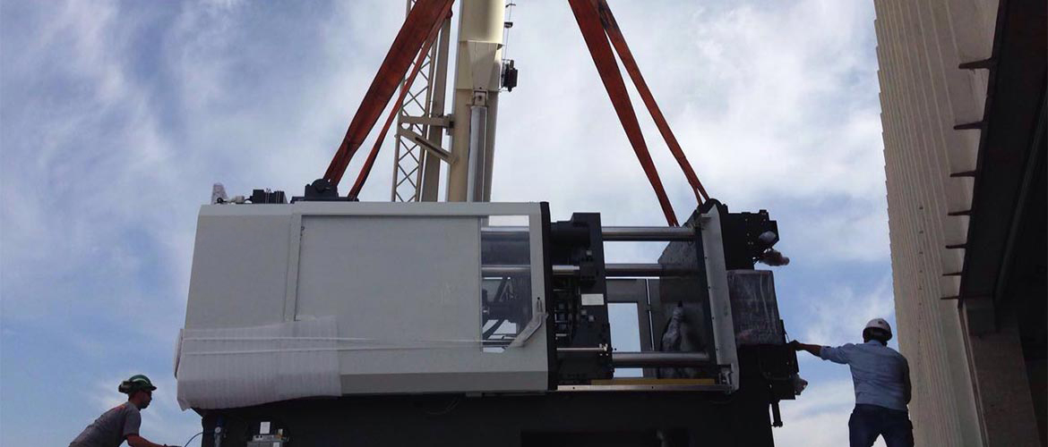 Empresa de içamento de máquinas pesadas