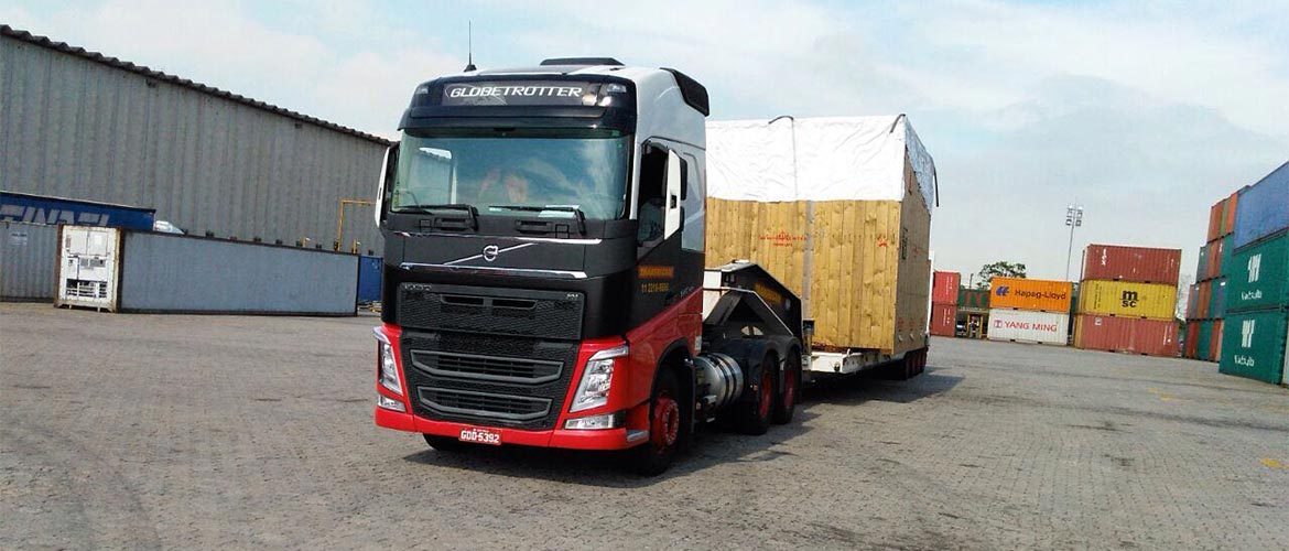 Transporte de caldeiras