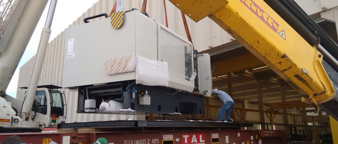 transporte de máquinas em SP