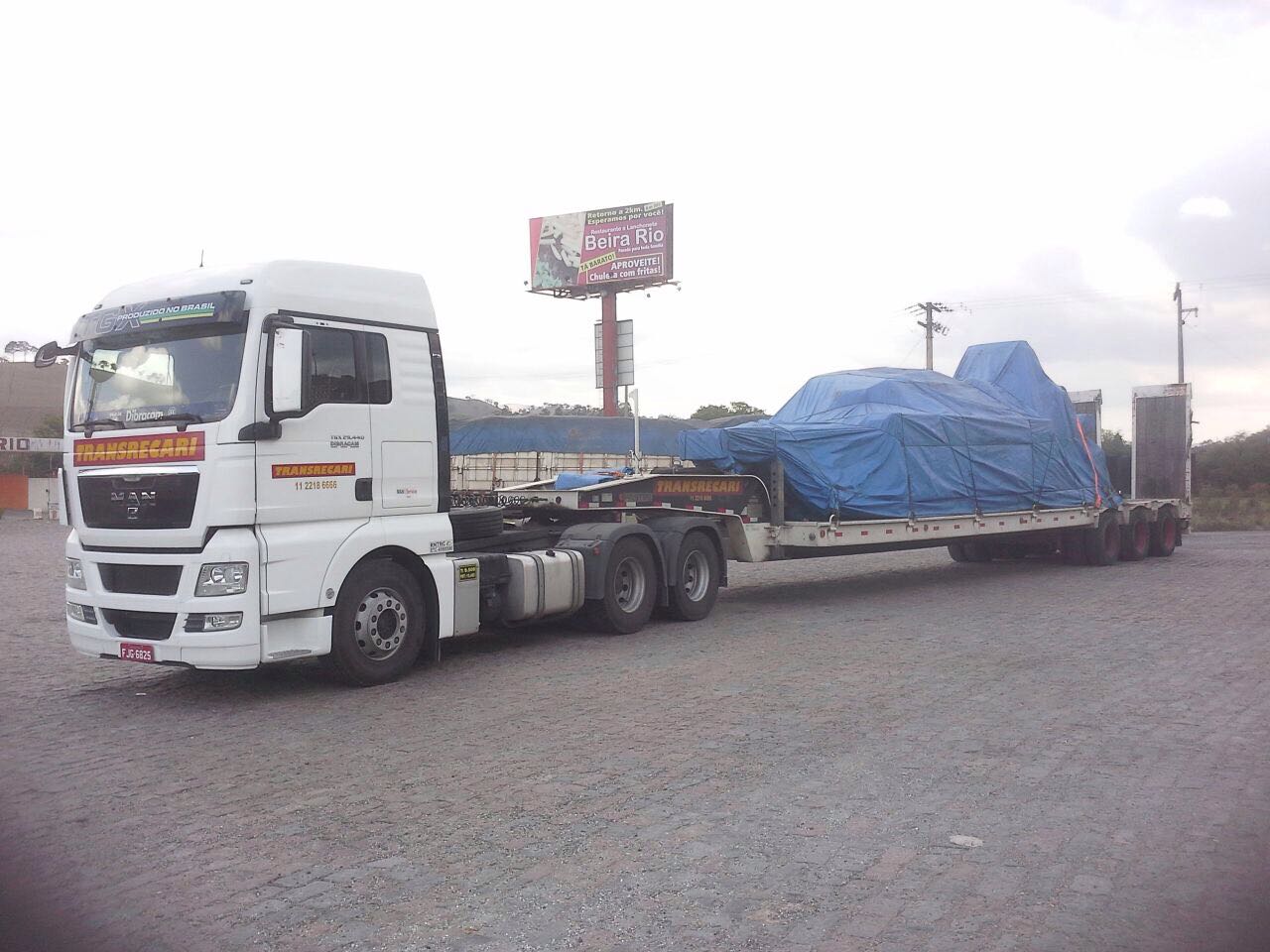 Transporte de cargas especiais