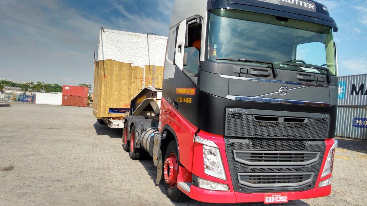 Transporte de cargas especiais