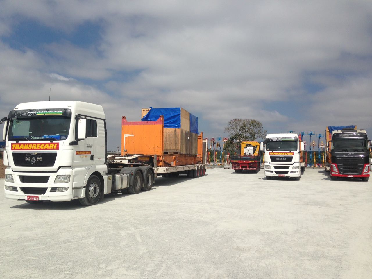 Transporte de geradores